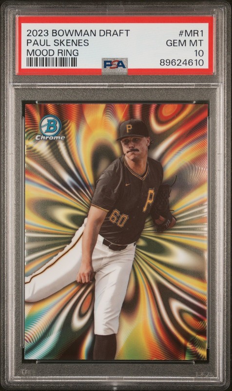 2023 Bowman Draft Mood Ring #MR1 Paul Skenes PSA 10