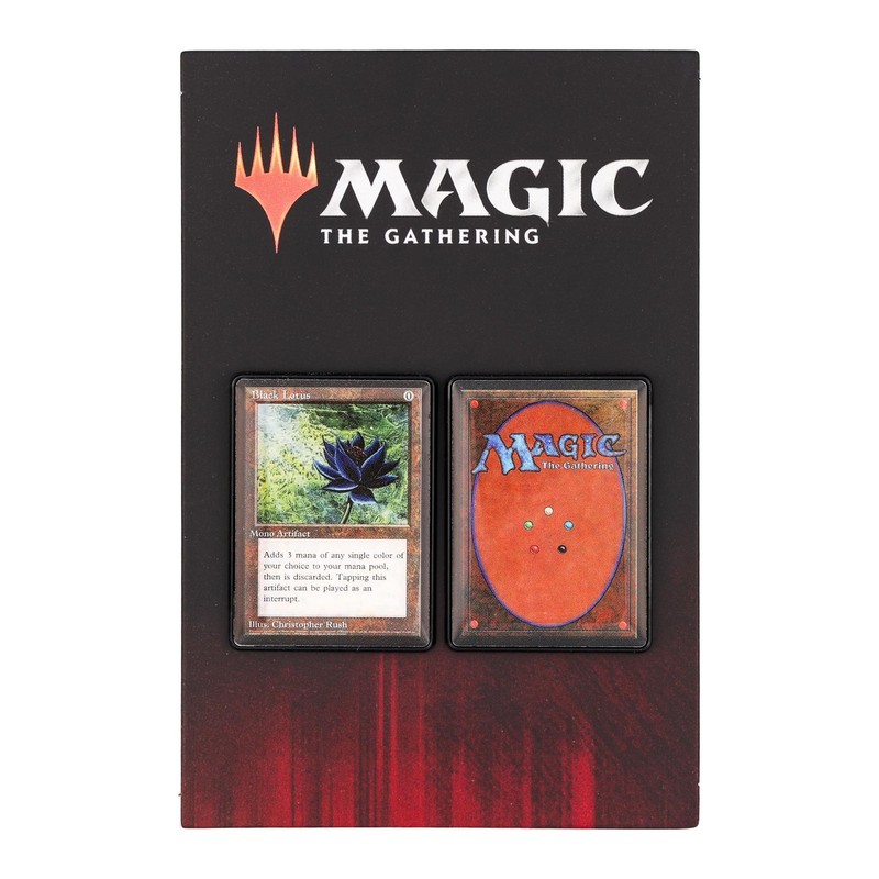 Magic: The Gathering Black Lotus Card 2-Piece Enamel Pin Set view 2