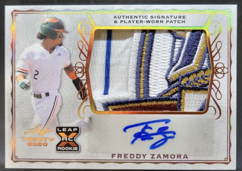 Milwaukee Brewers RC Auto RARE 40th Anniversary PATCH  with Pinstripe Jersey!!