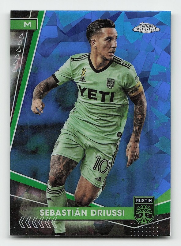 2024 Topps Chrome Sapphire Edition MLS #194 Sebastián Driussi view 1