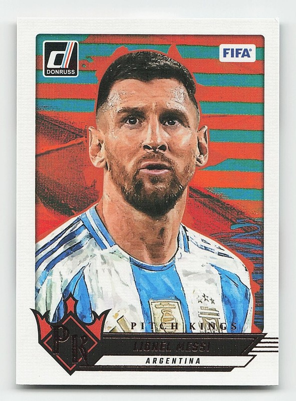 2024-25 Donruss #10 Lionel Messi Pitch Kings