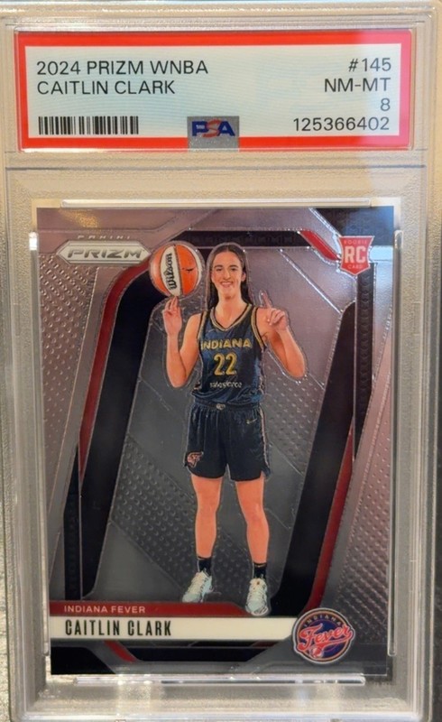 2024 Panini Prizm WNBA - Caitlin Clark #145 Silver Prizm (RC)
