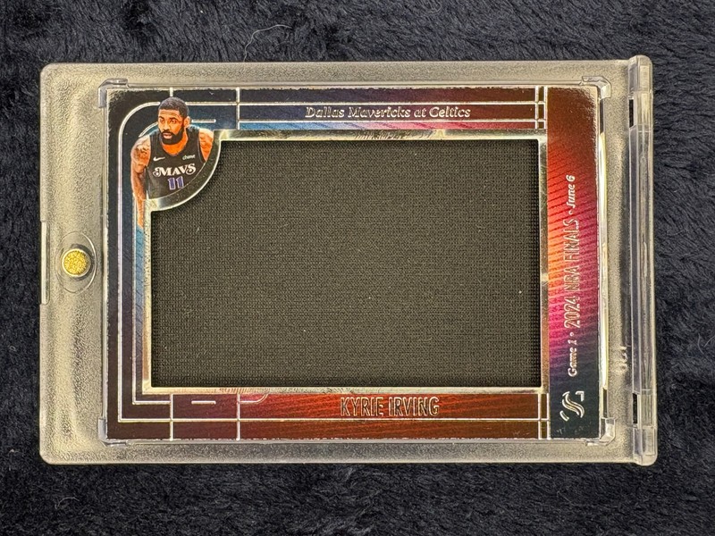 2024-25 SILHOUETTE BASKETBALL KYRIE IRVING FINALS GAME-USED PATCH SP NON AUTO
