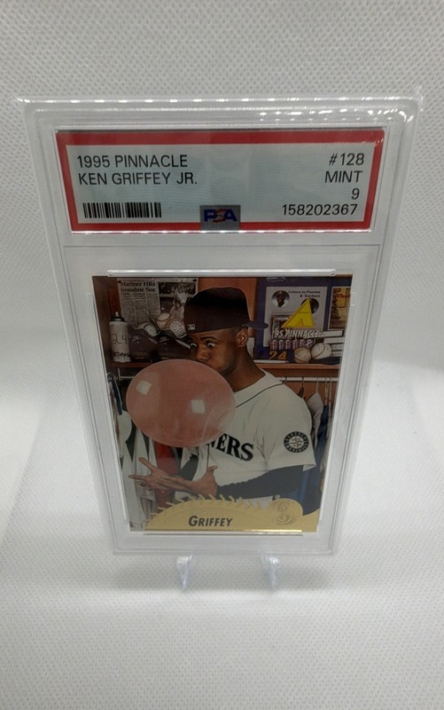1995 Pinnacle - Ken Griffey Jr #128 PSA 9