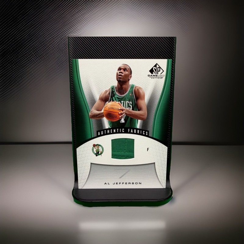 Al Jefferson 2006-07 SP Game Used Fabrics Jersey Memorabilia Card #104 Celtics