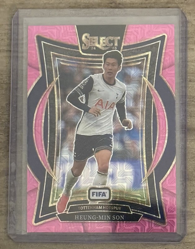 2024-25 Panini Select FIFA - Heung-Min Son Terrace Pink Mojo Prizm /299 #219