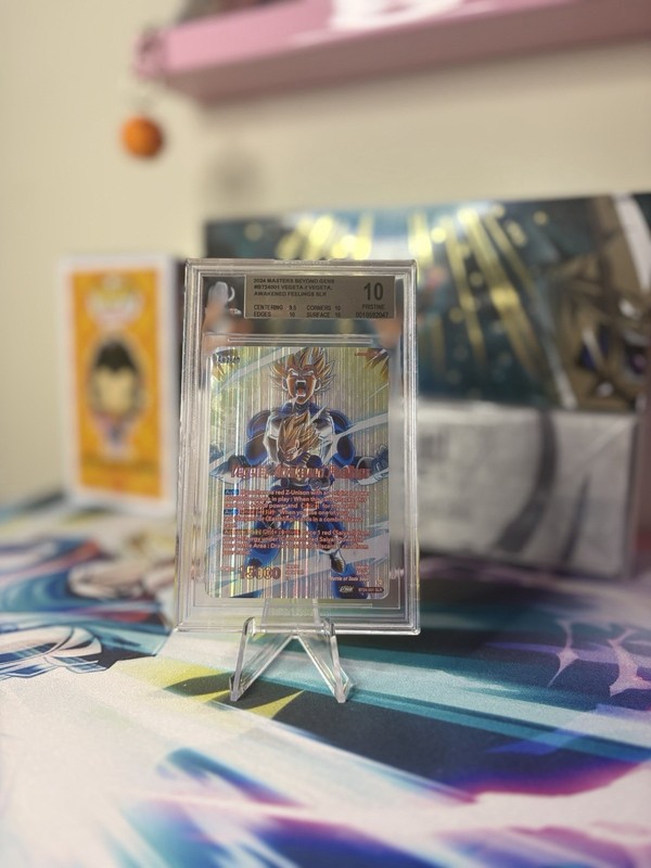 Dragon Ball Super Card - Vegeta, Awakened Feelings BT24-001 SLR Special Leader