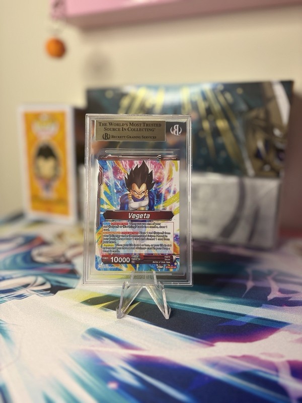 Dragon Ball Super Card - Vegeta, Awakened Feelings BT24-001 SLR Special Leader view 2