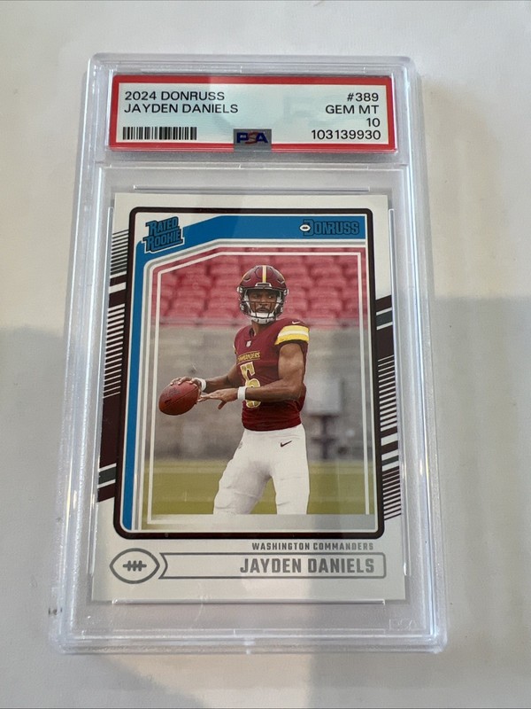 2024 Donruss Jayden Daniels Rated Rookie PSA 10!!!