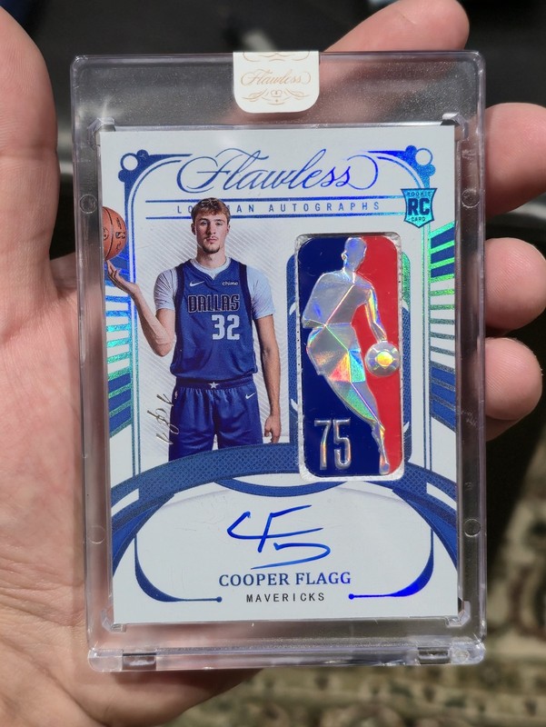 1 Of 1 Cooper Flagg Flawless Logoman Autograph | Rookie Card | Patch |Customized