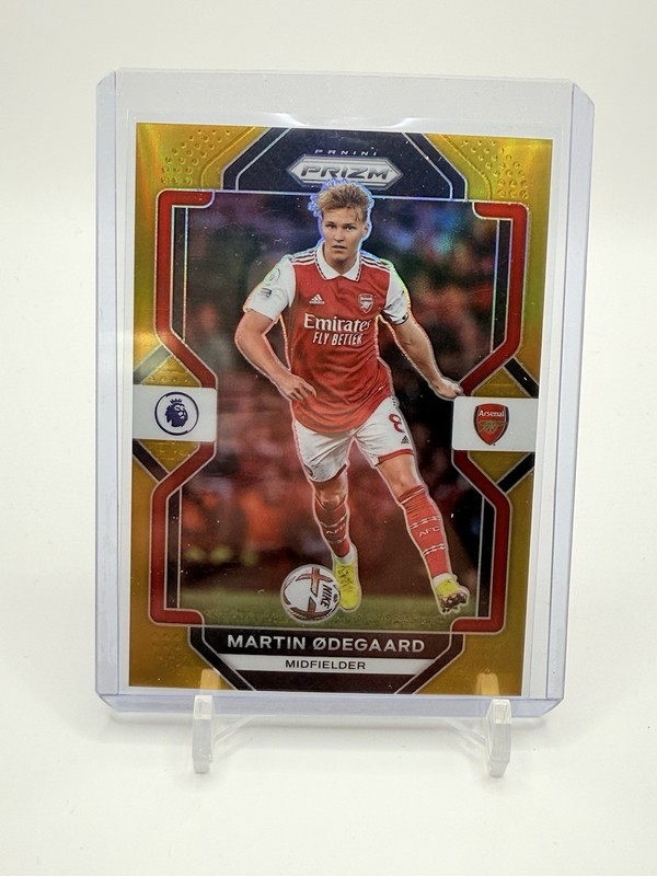 2022-23 PANINI Prizm PL Martin Odegaard  Gold Prizm 8/10