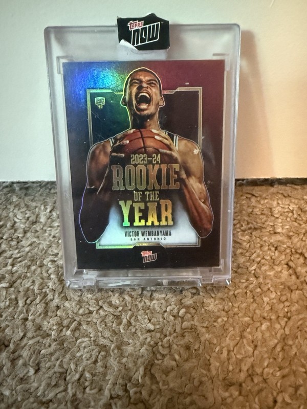 2023-24 Topps Now Victor Wembanyama - Victor Wembanyama #VW-6 /113777 (RC)