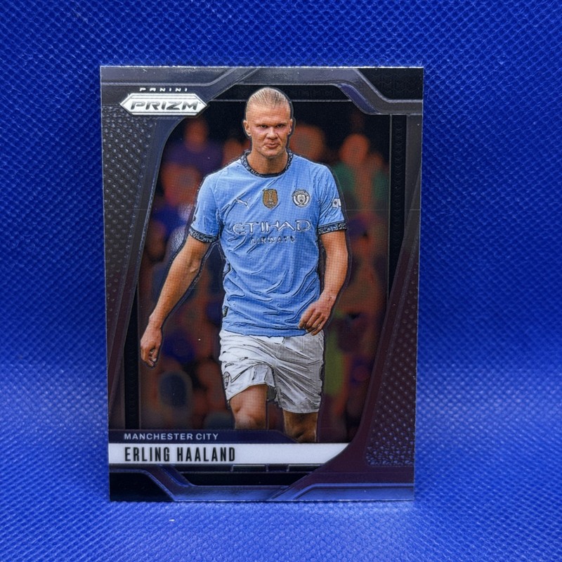 2024-25 Panini Prizm Premier League - Erling Haaland #9 Silver Prizm