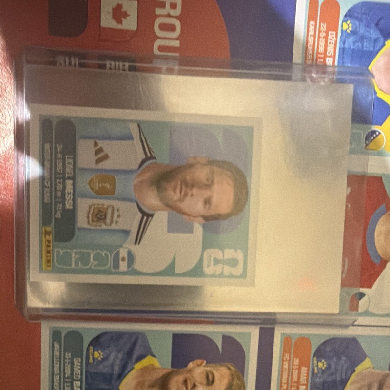 Panini FIFA 365 Lionel Messi #3 Inter Miami CF Soccer Trading Card view 2