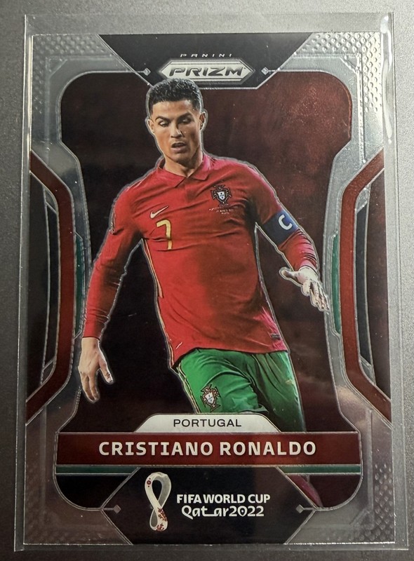 2022 Panini Prizm FIFA World Cup Soccer Cristiano Ronaldo