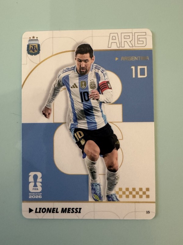 2026 World Cup Panini x Kayou - Lionel Messi base Card first