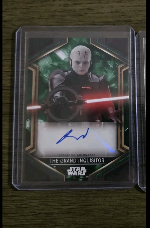 2023 Topps Star Wars Obi-Wan Kenobi /75 RUPERT FRIEND as GRAND INQUISITOR Auto