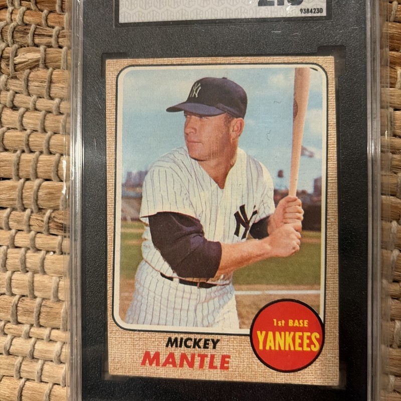 1968 Topps - Mickey Mantle #280 PSA 2.5 GD+