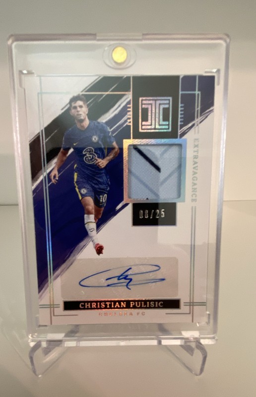 2021-22 Impeccable Premier League Extravagance Christian Pulisic #EM-CP /25 🔥