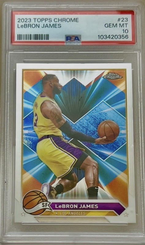2023-24 Topps Chrome - LeBron James #23
