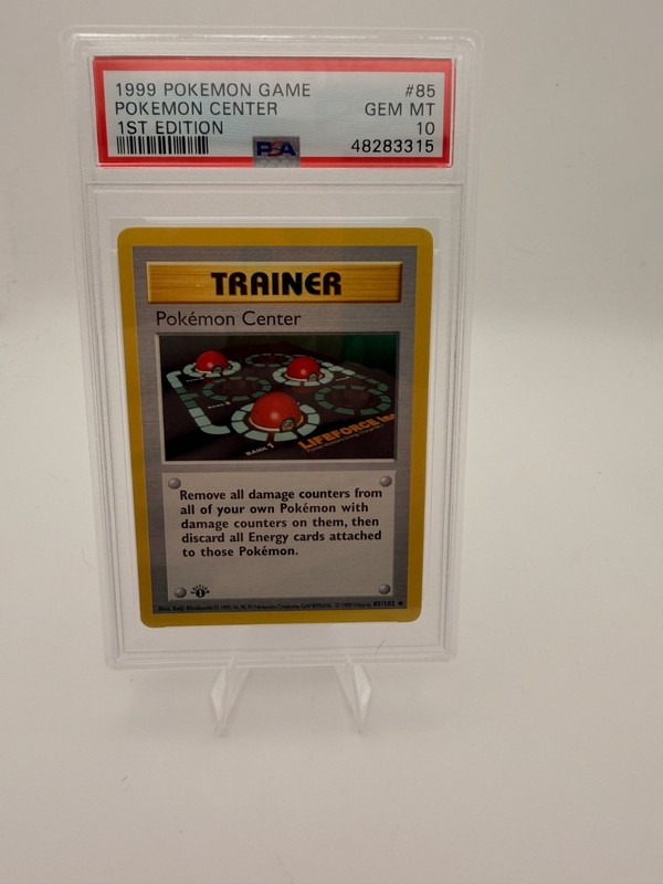 Pokemon Center #85 Trainer 1st Edition Base Set 1999 PSA 10