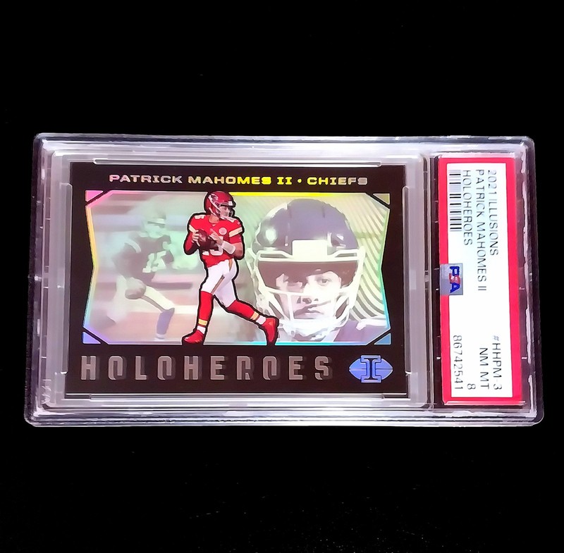 🌀2021 Illusions Patrick Mahomes II🌀HOLOHEROS🌀CASE HIT SSP !!!🌀
