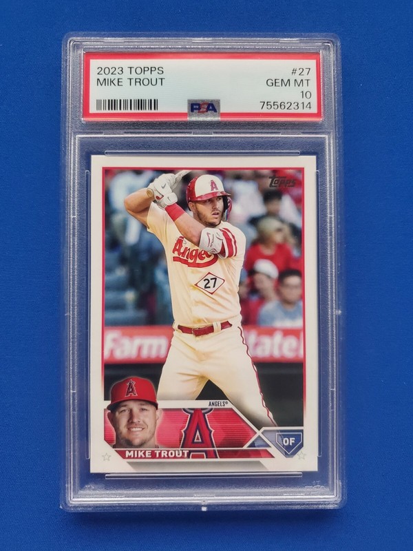 2023 Topps - Mike Trout - PSA 10