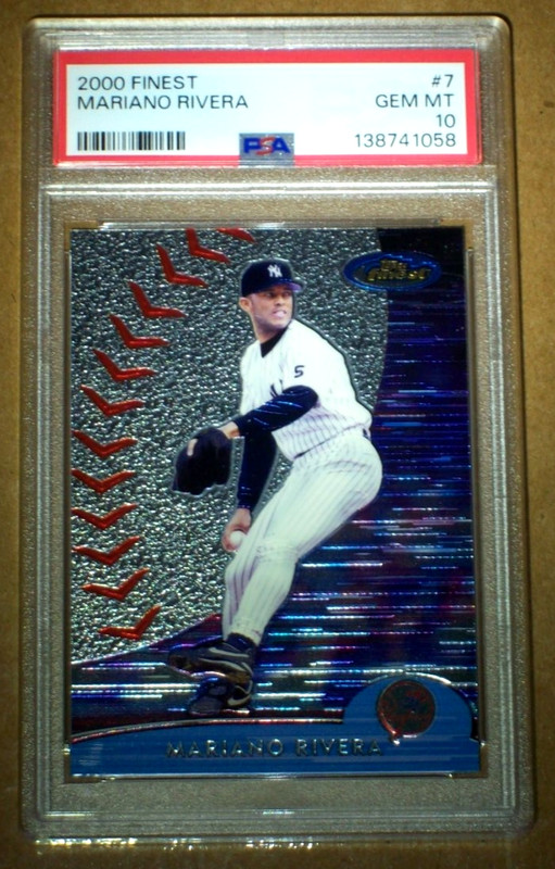 2000 Mariano Rivera #7 Finest PSA 10 New York Yankees