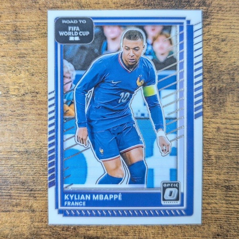 2025-26 Donruss Optic Road to FIFA World Cup Kylian Mbappe #145 Base France