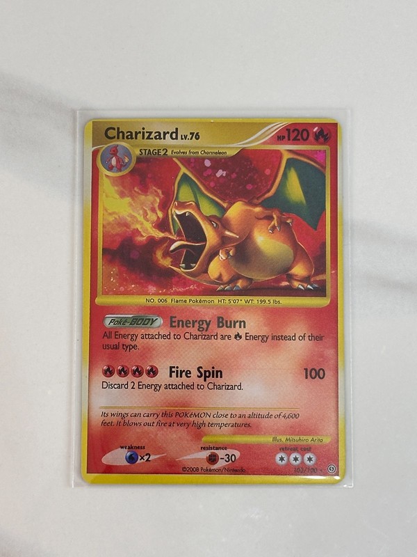 Stormfront Charizard 103/100 Secret Rare