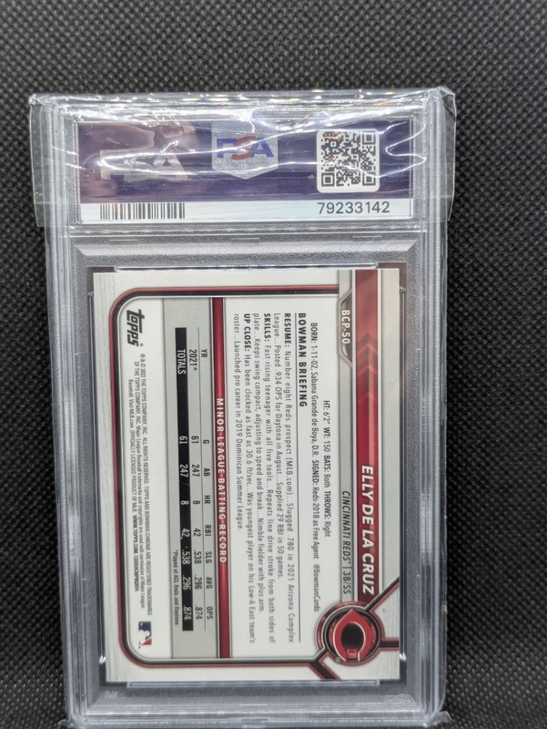 2023 Topps Chrome - Gunnar Henderson #2 Batting (RC) PSA 10 Gem Mint view 2