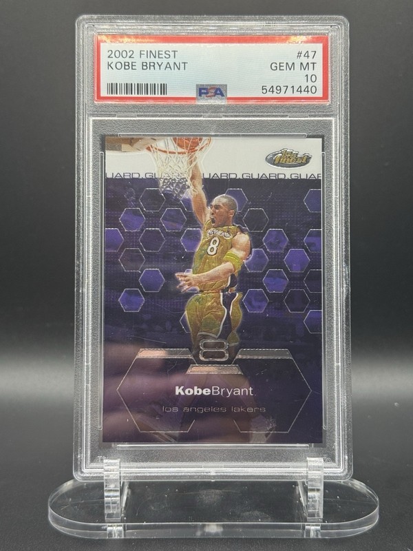 2002-03 Topps Finest - Kobe Bryant #47 Gem Mint PSA