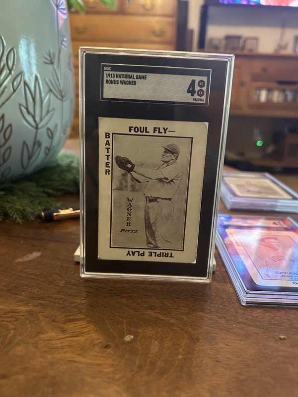1913 National Game Honus Wagner PSA 4 Presents Well Pirates HOF Playing Days