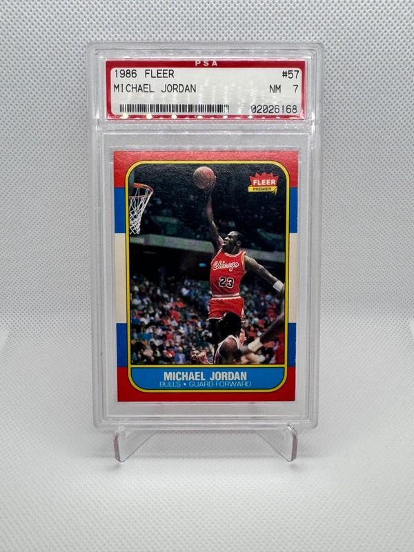 1986-87 Fleer - Michael Jordan #57 (RC)