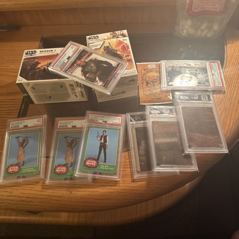 Star Wars PSA Graded Cards Pick Your Card Auto Patch Parallel 1/1