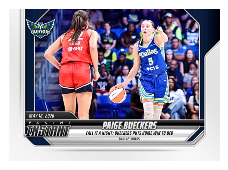Paige Bueckers - 2026 Panini Instant WNBA #71 Dallas Wings PRESALE