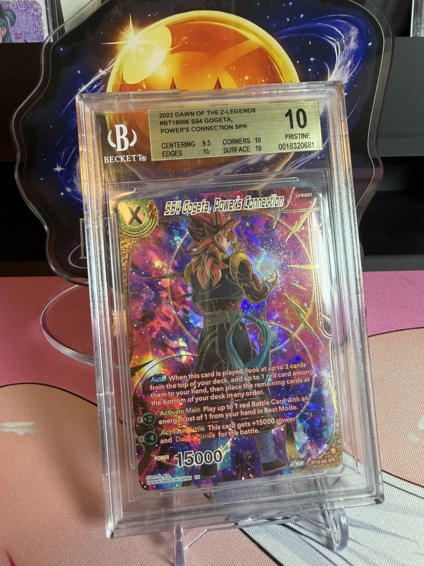 SS4 Gogeta, Power's Connection BT18-006 Dragon Ball Super SPR BGS10 Bandai