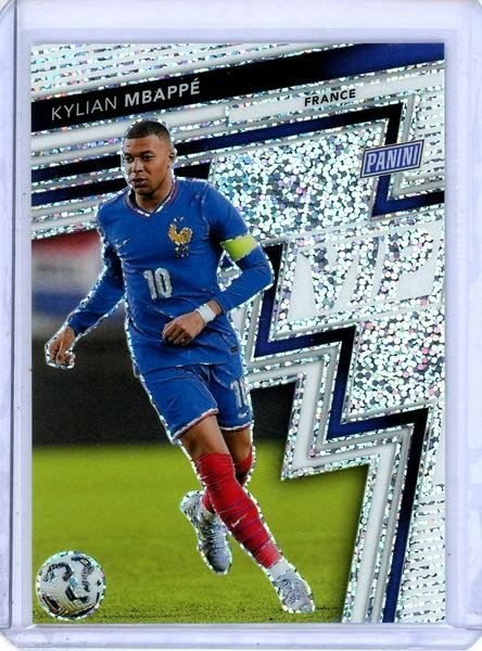 2025 Panini The National Kylian Mbappe VIP Speckle Prizm France M696