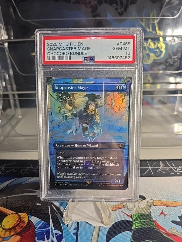 Magic The Gathering Snapcaster Mage Chocobo Tracks PSA 10