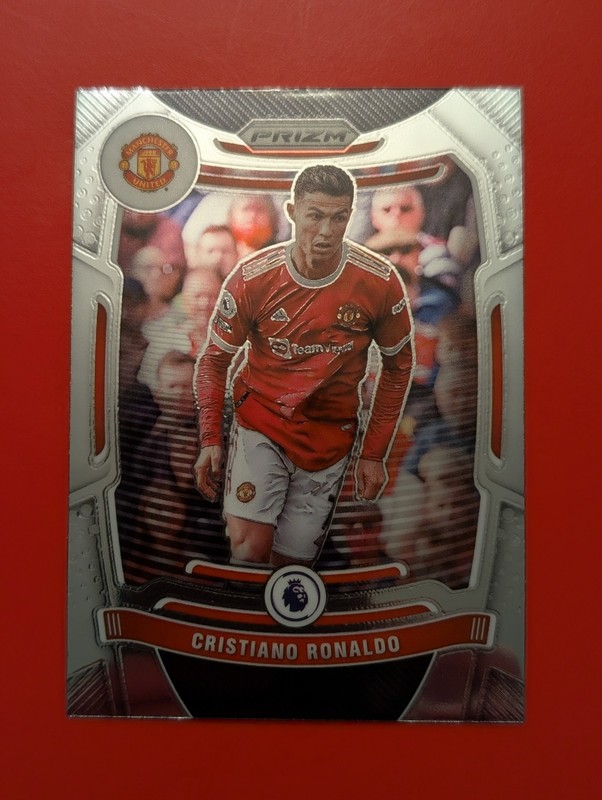 CRISTIANO RONALDO 2021-22 Panini Prizm Premier League #283 MANCHESTER UNITED🔥