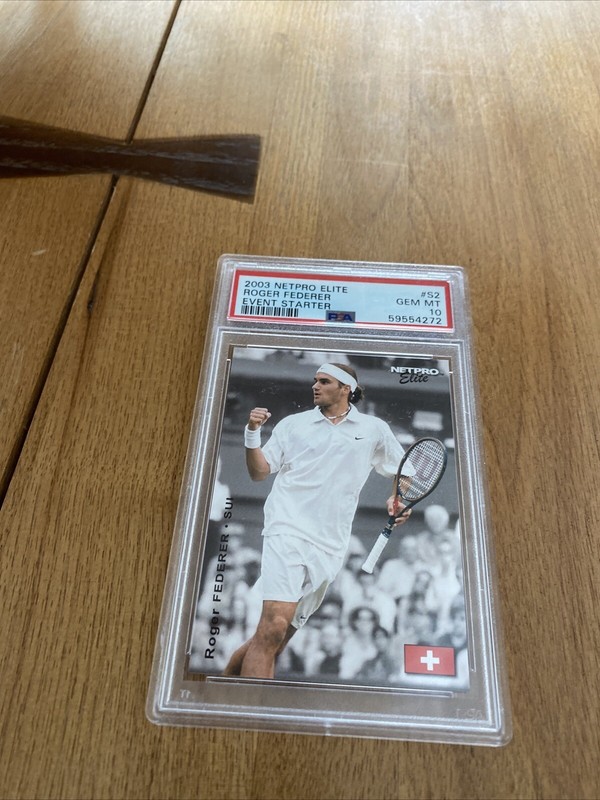 2003 Netpro ROGER FEDERER #S2 Event Starter PSA 10