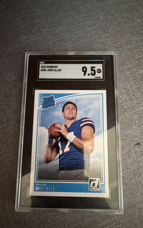2018 Panini Donruss - Rated Rookie Josh Allen #304 (RC)