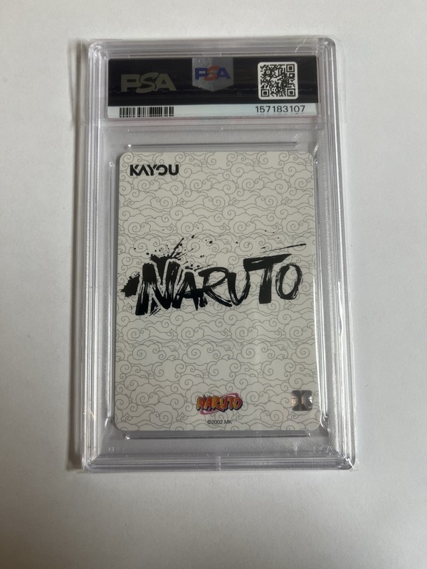 KAYOU Naruto Uzumaki 2025 NRSA02 EN AR #009L4 PSA 10 Trading Card view 2