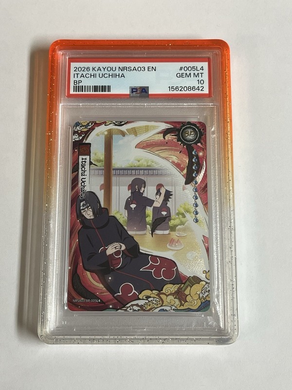 KAYOU Naruto Itachi Uchiha 2026 Kayou NRSA03 EN PSA 10 Serial 457/999