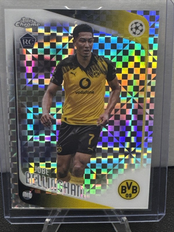 2025-26 Topps Chrome UEFA CC Jobe Bellingham X Fractor Rookie (RC) #5