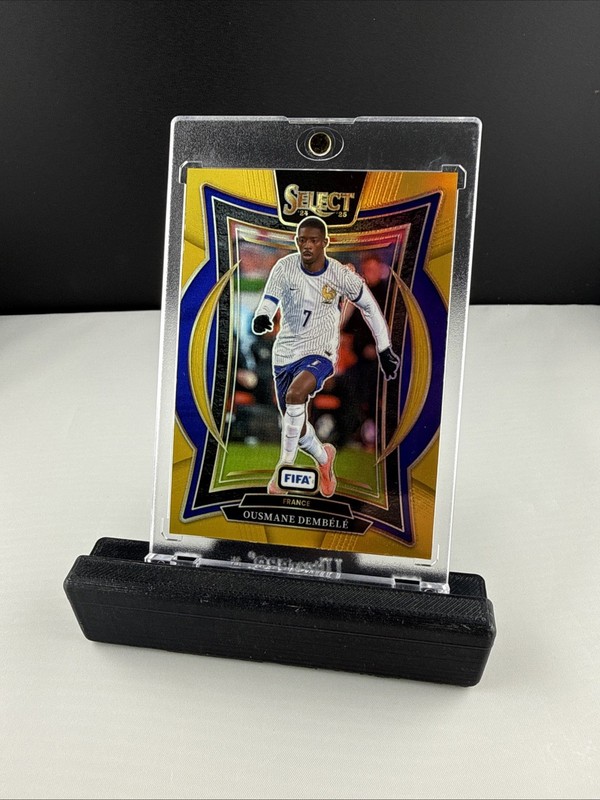 2024-25 Panini Select FIFA #70 Ousmane Dembele TRUE GOLD PRIZM #/10 France PSG