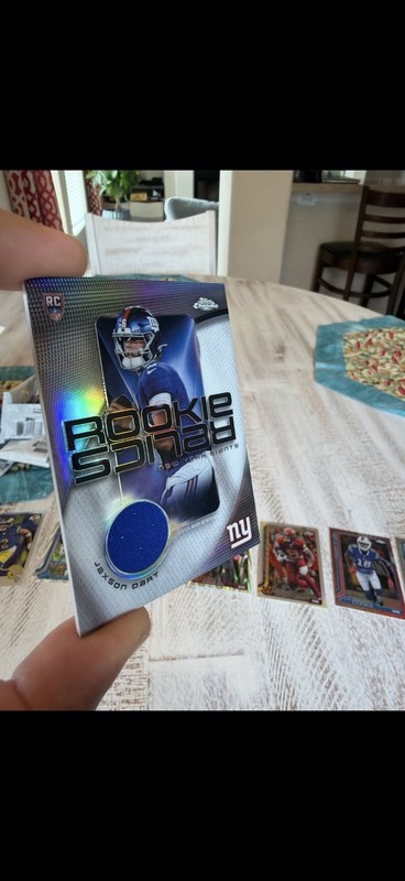 2025 Topps Chrome Jaxson Dart Patch Game Worn