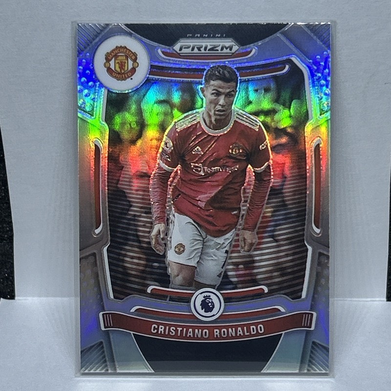 2021-22 Panini Prizm Premier League - Cristiano Ronaldo #283 Silver Prizm
