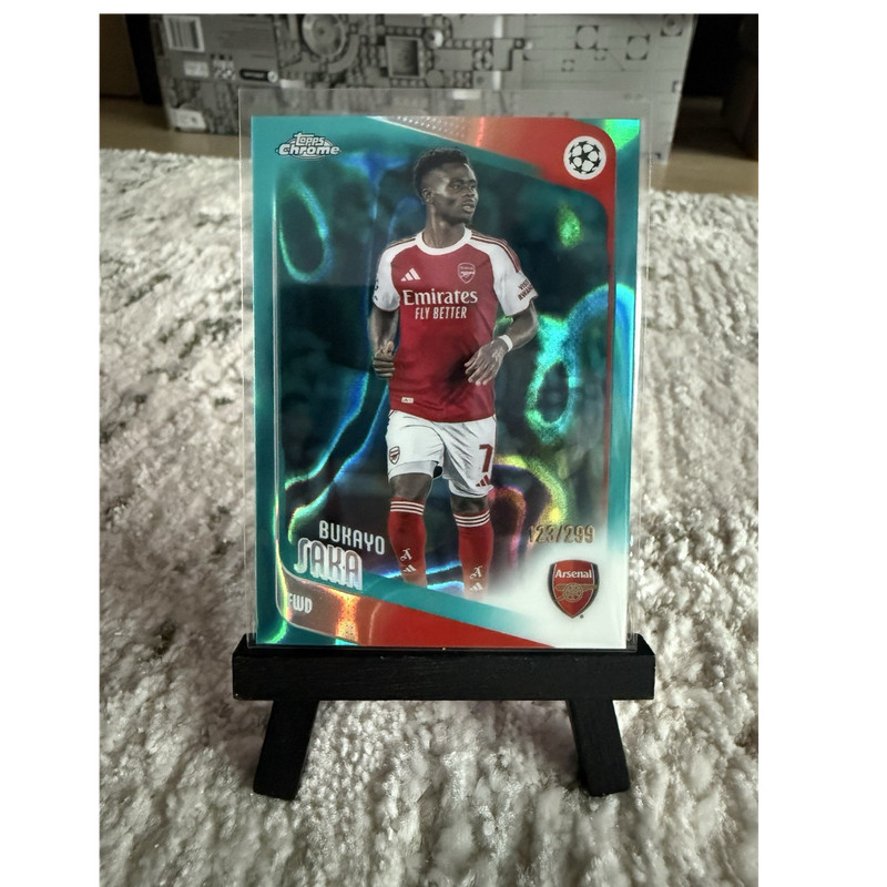 2025-26 Topps Chrome UEFA Bukayo Saka Arsenal /299