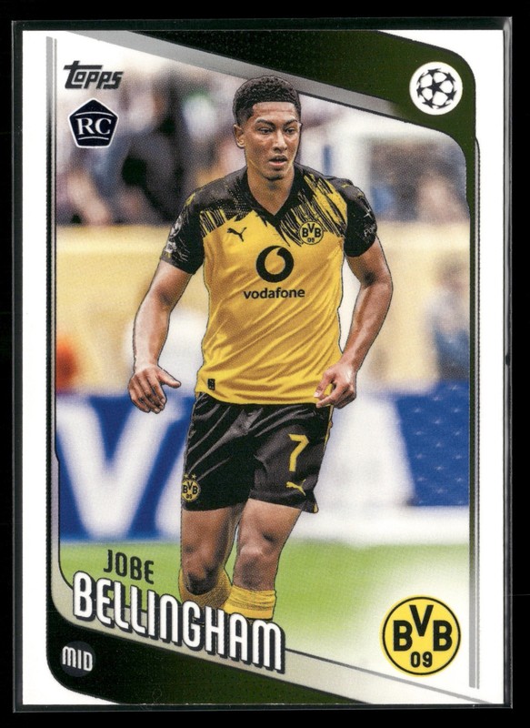 2025-26 Topps UEFA Jobe Bellingham #5 Borussia Dortmund RC Rookie Card